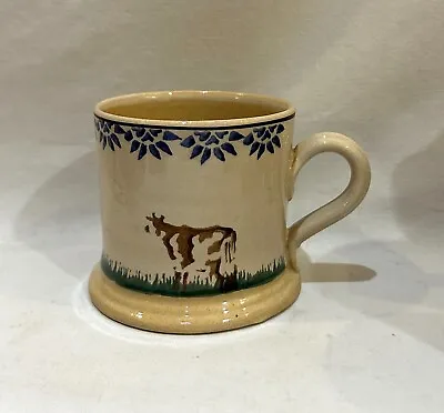 Buy Vintage Nicholas Mosse Pottery Mug Cow Pattern Made In Ireland • 33.15£