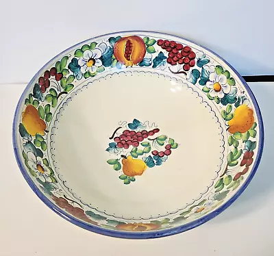 Buy Vintage Italian Cottura Ceramiche Bowl Hand Painted Signed Aldo Fumanti Gubbio • 76.80£