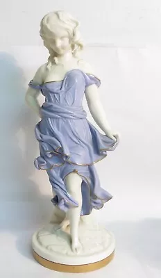 Buy 19c Royal Worcester Porcelain & Parian  Figurine  Before The Wind  James Hadley • 39.99£