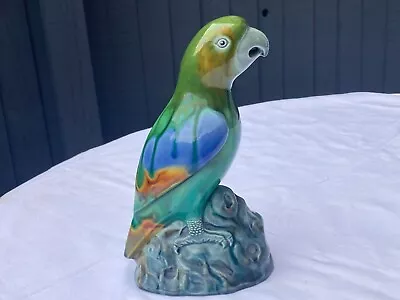 Buy Superb Late Victorian Majolica Parrot Figure By Mintons Circa 1890 Model 3911 • 29.99£