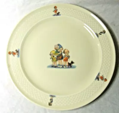 Buy Vintage   Child Plate   Thomas Ivory   Baveria Germany Children With Dog • 9.61£