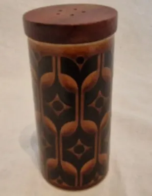 Buy Hornsea Pottery Heirloom - Brown - Tall Pepper Shaker - Vintage 1970's • 5£