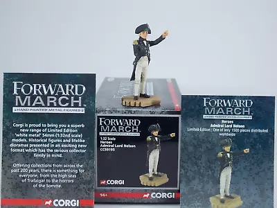 Buy Admiral Lord Nelson. Corgi Forward March. 1:32 Scale. #CC59195. MIB • 22£