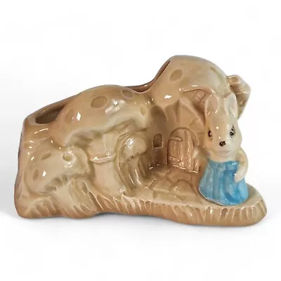 Buy Sylvac 4890 Small House In The Glen Posy Rabbit Toadstool Log Door Glazed Vase • 7.95£