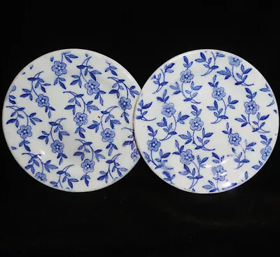 Buy 2X Staffordshire Child Flow Blue Toy Dinner Set Plates DAISY CHAIN  Ridgway 1890 • 18.90£