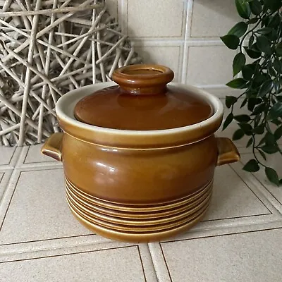 Buy Small Casserole Dish With Lid Wade Country Ward Made In Ireland Tan Lidded Pot • 15.99£