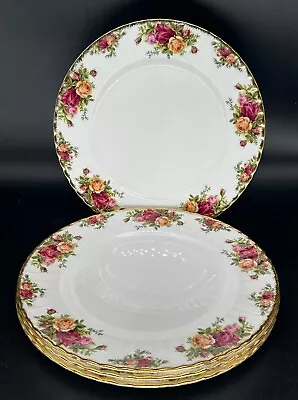 Buy Royal Albert Old Country Roses Set Of Four Dinner Plates • 44.99£