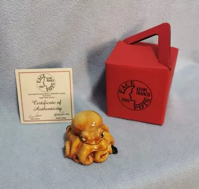 Buy Kevin Francis Face Pot 2001 With Box & Certificate. Octavia The Octopus • 25£