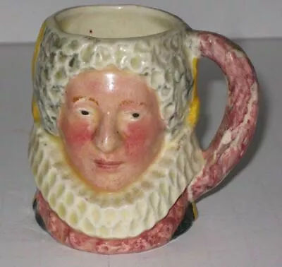 Buy Queen Bess Hand-Painted Toby Mug Lancaster Sandland Made In England 2 1/2  • 16.59£