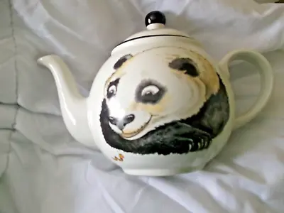 Buy Arthur Wood Pottery Teapot Panda From The Back To Front Collection • 8.99£