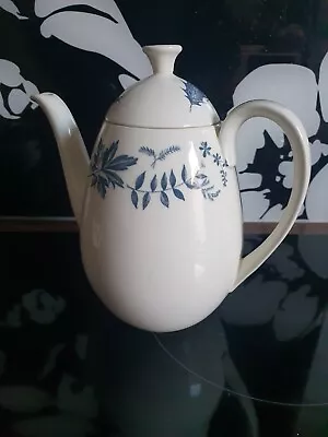 Buy Ridgway Staffordshire Pottery-Woodside Design Tea Pot. Vintage.  • 10£
