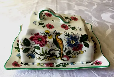 Buy Vintage James Kent Staffordshire England  Old Foley  Butter/Cheese Dish • 21.99£