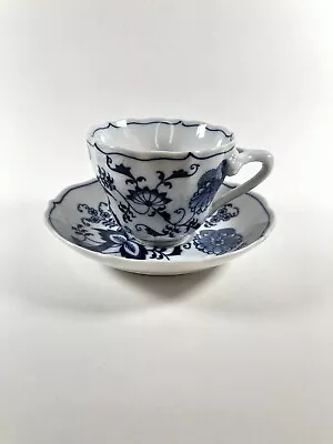 Buy BLUE DANUBE China BLUE DANUBE / BLUE ONION Pattern ~ JAPAN ~ Cup & Saucer Set • 9.59£