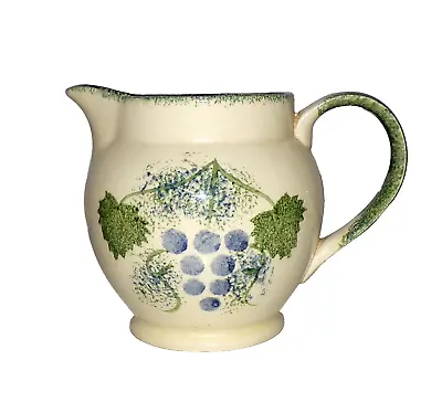 Buy Poole Pottery Vineyard Pattern ¾ Pint Milk Jug By Anita Harris Hand Decorated • 7.95£