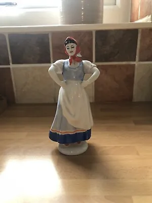 Buy Rare Ussr / Russian Lomonosov Porcelain Lady Figure • 60£