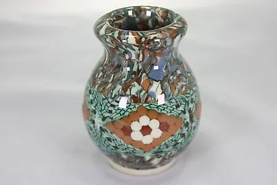 Buy Vintage Vallauris Mosaic Vase By Jean Gerbino • 75£