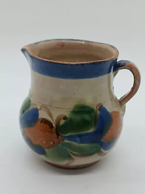 Buy Small Mexico Pottery Pitcher Hand Painted 3.5  • 11.38£