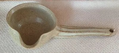 Buy EWENNY CLAYPITS STONEWARE STUDIO POTTERY LADLE,DIPPER For MEAD , WATER , SOUP • 13.99£