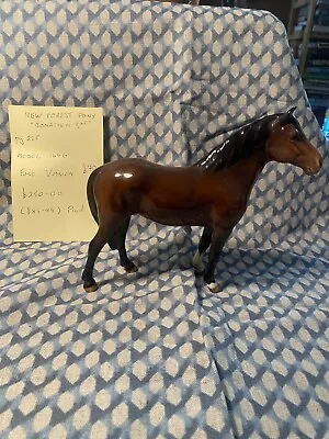 Buy Beswick Horse New Forest Pony Jonathan 3rd 1646 1st Version Mint • 70£
