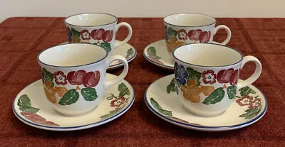 Buy 4 Staffordshire Tableware Chianti Duos, Cups & Saucers  • 5£