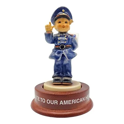 Buy Goebel Hummel Figurine  Halt!  NYPD Police Foundation Model 2039 TMK8 With Stand • 60£
