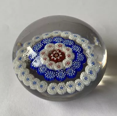 Buy Baccarat Small Concentric Millefiori Paperweight C1850 • 125£