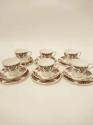 Buy Vintage Rare Colclough England Bone China Royale Design 18pc Cup Saucer Plates • 9.99£