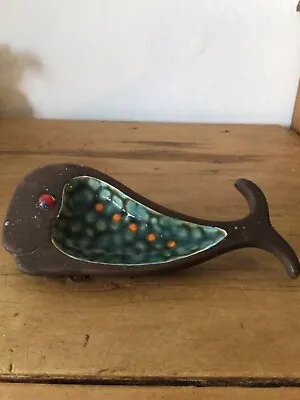 Buy Vintage Beswick Whale Trinket Pin Dish Studio Crafted Nautical Theme • 10£