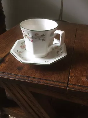Buy JOHNSON BROTHERS “Eternal Beau” Footed Cup & Saucer - PRE OWNED • 5.31£