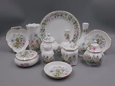 Buy Collection Of 12 Pieces Of Aynsley Wild Tudor. • 34.99£