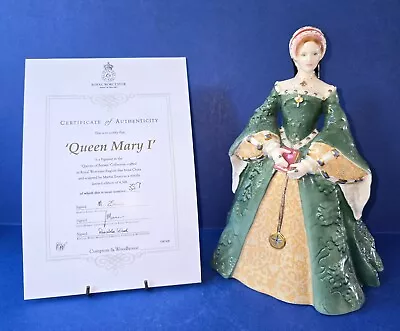 Buy Royal Worcester Figurine Queen Mary I,  Limited Edition 4,500 • 90£
