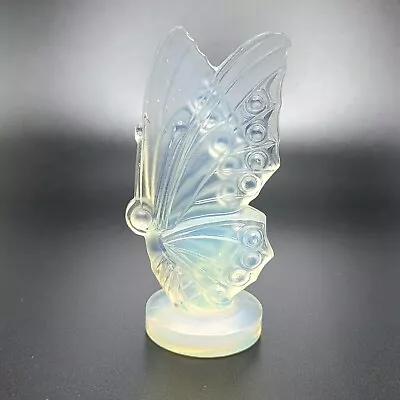 Buy Vintage Sabino France Opalescent Art Glass Butterfly Closed Wings 3 Inch Tall • 71.03£