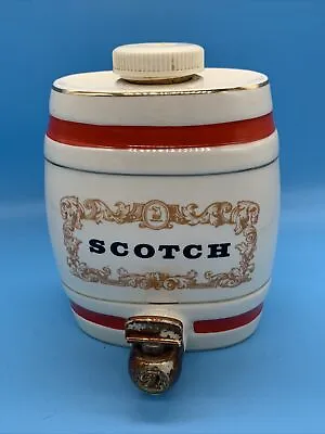 Buy Wade Scotch Vintage Barrel Victoria Royal Decanter Pottery SCOTCH Bar Man Cave • 6.99£