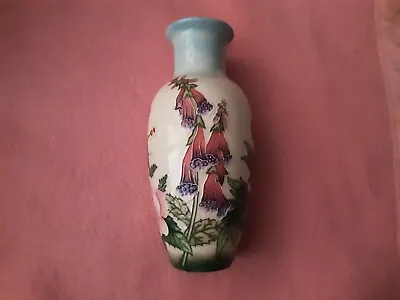 Buy Tupton Ware Vase In Box - Foxgloves, Flowers And Butterfly Design - 22cm Tall • 25£