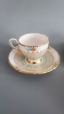 Buy Beautiful Rare Royal Tuscan Cup And Saucer • 10£