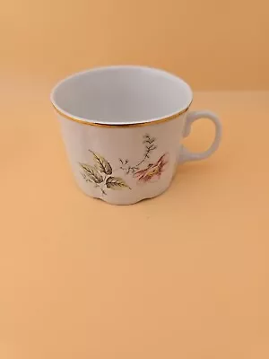 Buy Vintage Apro Romania Curtea De Arges Hamdpainted Embossed Coffee Cup Small Demi • 2£