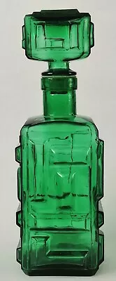 Buy Empoli, Vintage Italian Glass Decanter Bottle • 34.99£