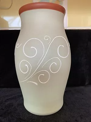 Buy Vintage Denby Vase Ferndale Pattern  • 12£