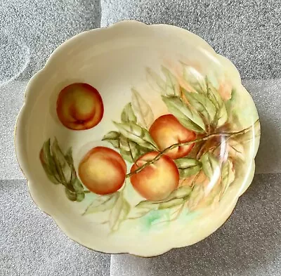 Buy Antique Limoges Hand Painted Bowl Or Serving Platter Rare • 225.37£