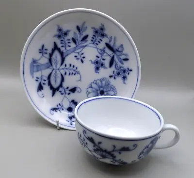 Buy Antique Meissen 'Blue Onion' Pattern, Tea Cup And Saucer.. • 17.99£