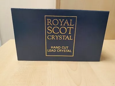 Buy Royal Scot Crystal Shot / Whisky Glasses - Pair BNIB • 15£