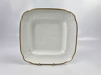 Buy A Swansea Porcelain Moulded Dessert Dish With Indented Corners C.1815-20 • 165£