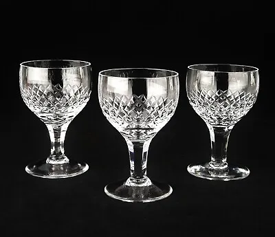 Buy Three Stuart Crystal Cut Glass  Cordial Glasses • 22£