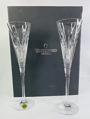Buy Waterford Crystal Lismore Diamond Toasting Flute Set Of 2 - In Box • 109.06£