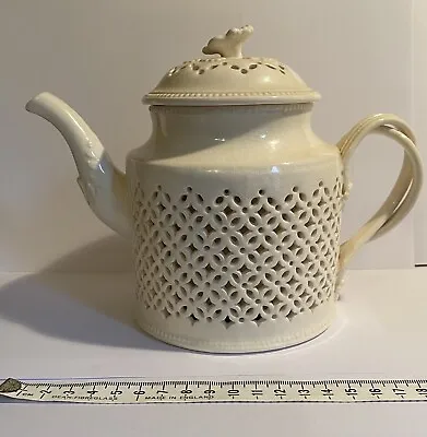 Buy Leeds Pottery Creamware 1980s. Teapot. • 60£