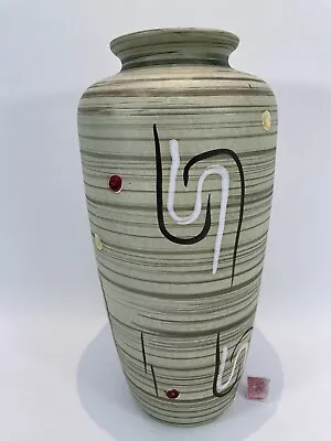 Buy Mid Century Large West German Carstens? Vase Vintage 50’s/60’s • 29.99£