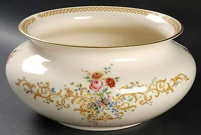 Buy Lenox Queen's Garden Large Centerpiece Bowl 9.5  Floral Gold Trim • 47.94£