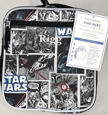 Buy Pottery Barn Kids Mackenzie Star Wars Comic Darth Vader Classic Lunch Box *rigg* • 14.39£