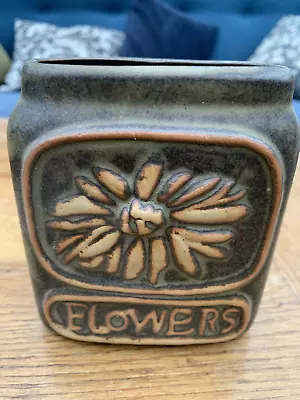 Buy Tremar Pottery - Flower Vase Small - Cornish Stoneware - Vintage 1970's • 8£