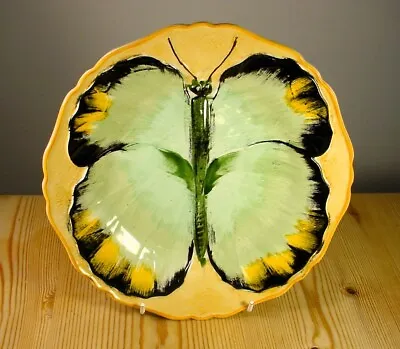 Buy Hancocks Ivory Ware Art Deco Butterfly Plate • 12£